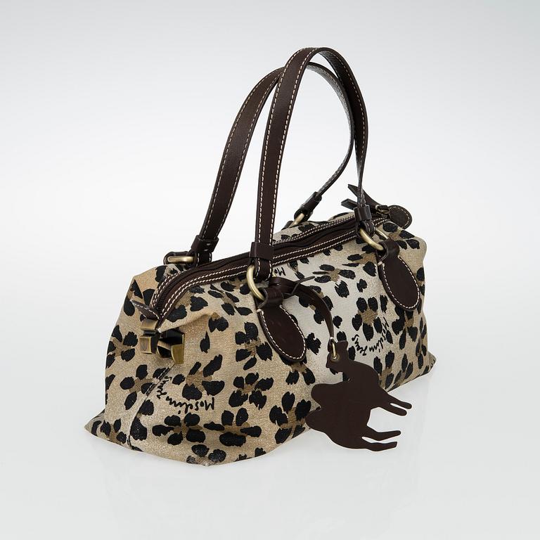 A MOSCHINO JEANS SHOULDER BAG.