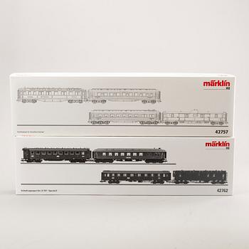 Märklin, 5 wagon sets, 42724, 42762, 42757, 4789 and 42765, H0.