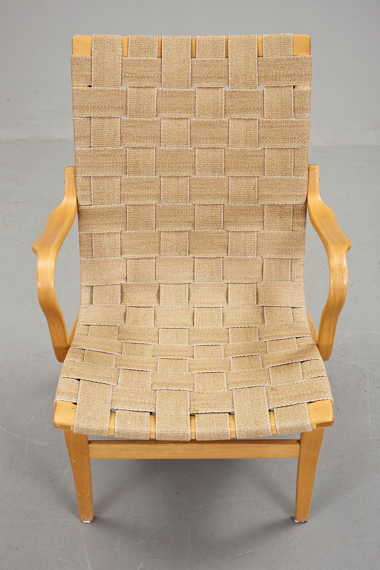 FÅTÖLJ, "Eva", Bruno Mathsson.