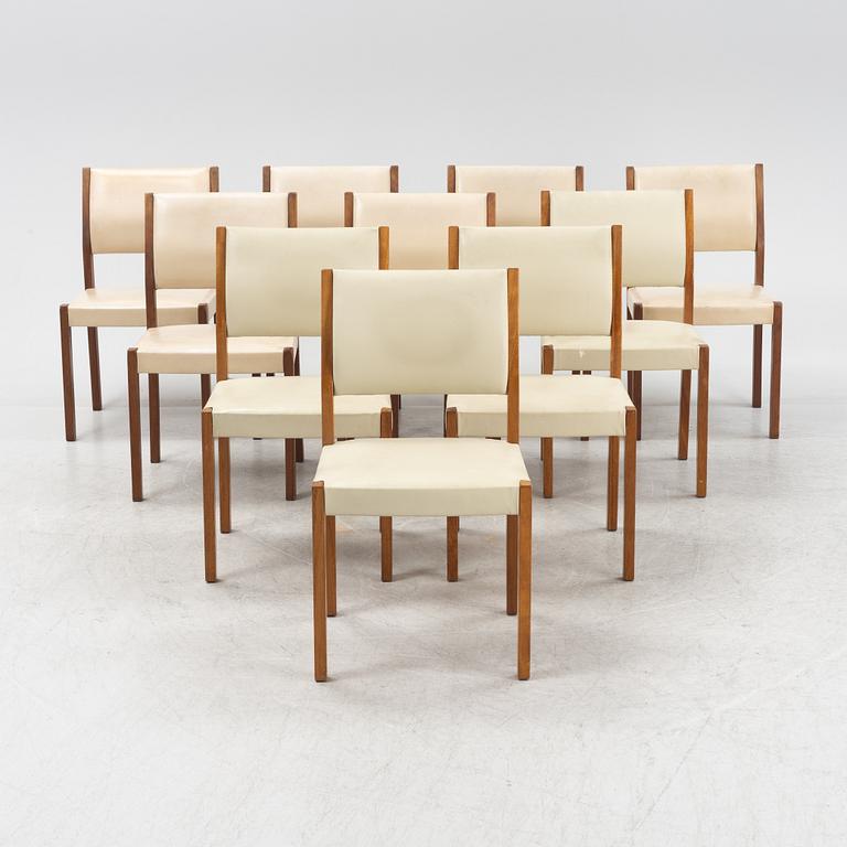 Hellevi Ojanen, stolar, 10 st, modell 621, Artek, 1960-tal.