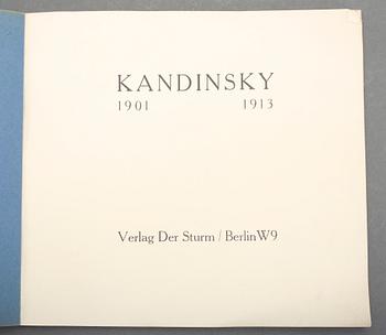 KONSTMONOGRAFI, Kandinsky 1901-1913, Verlag Der Sturm, Berlin W9, (1913).