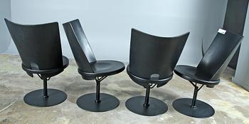 STOLAR, 4 st, "Hövding", Blå Station, design Börge Lindau.