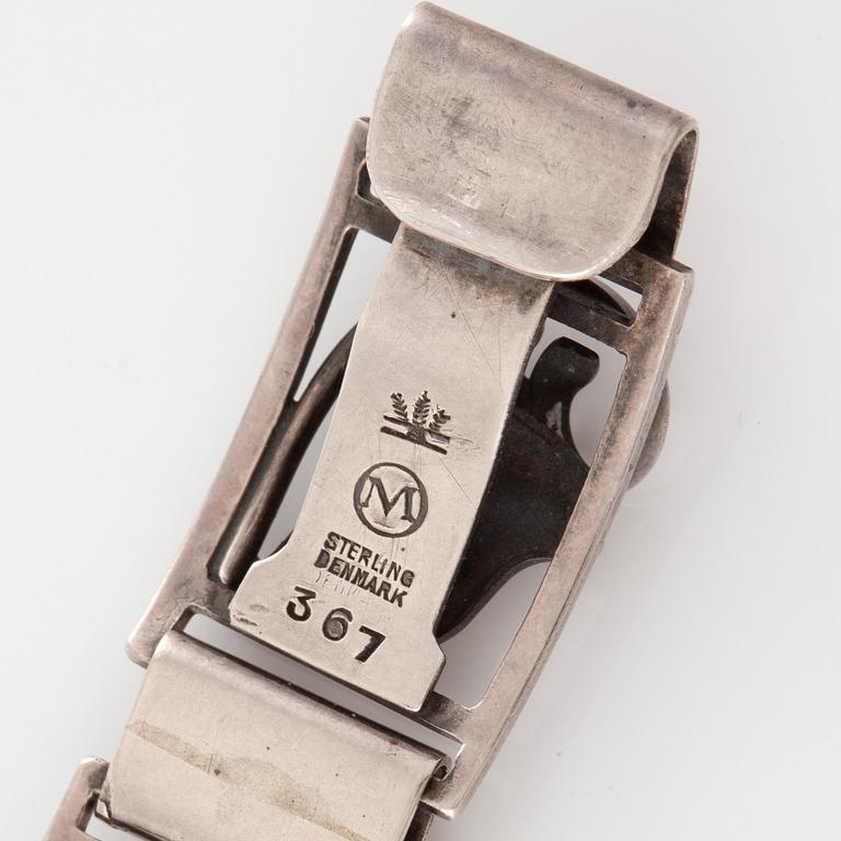 Bracelet, sterling silver, Denmark.