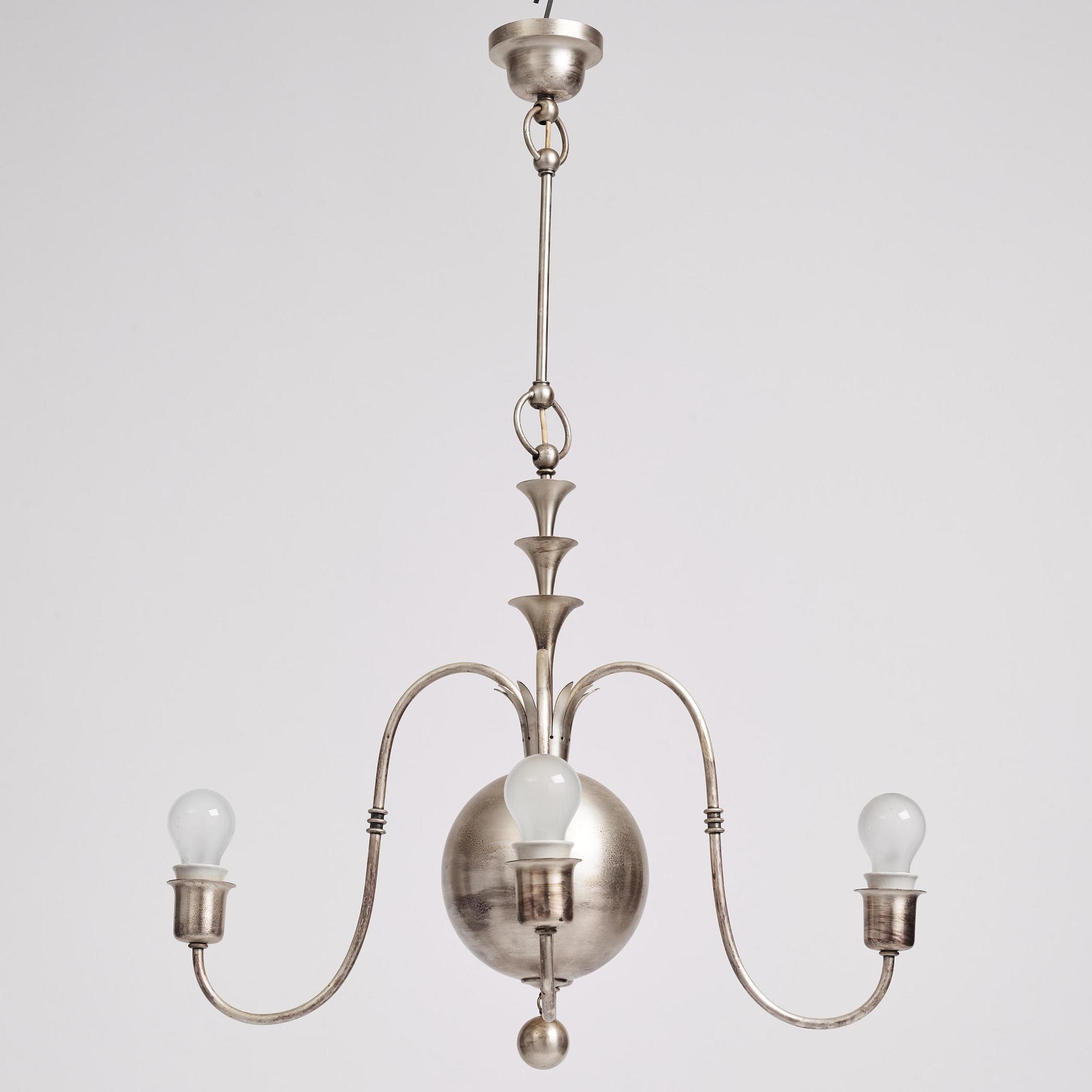 Elis Bergh, takkrona, Swedish Grace, C.G. Hallberg, Stockholm, 1920-tal.