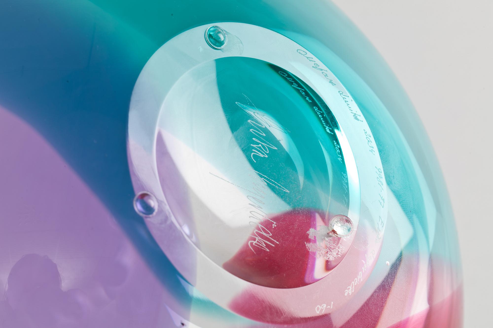 VAS, glas, Erika Lagerbielke, sign Orrefors Limited 2004 9981-77 1-60.