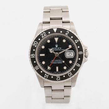 ROLEX, Oyster Perpetual Date, GMT-Master II, armbandsur, 40 mm,