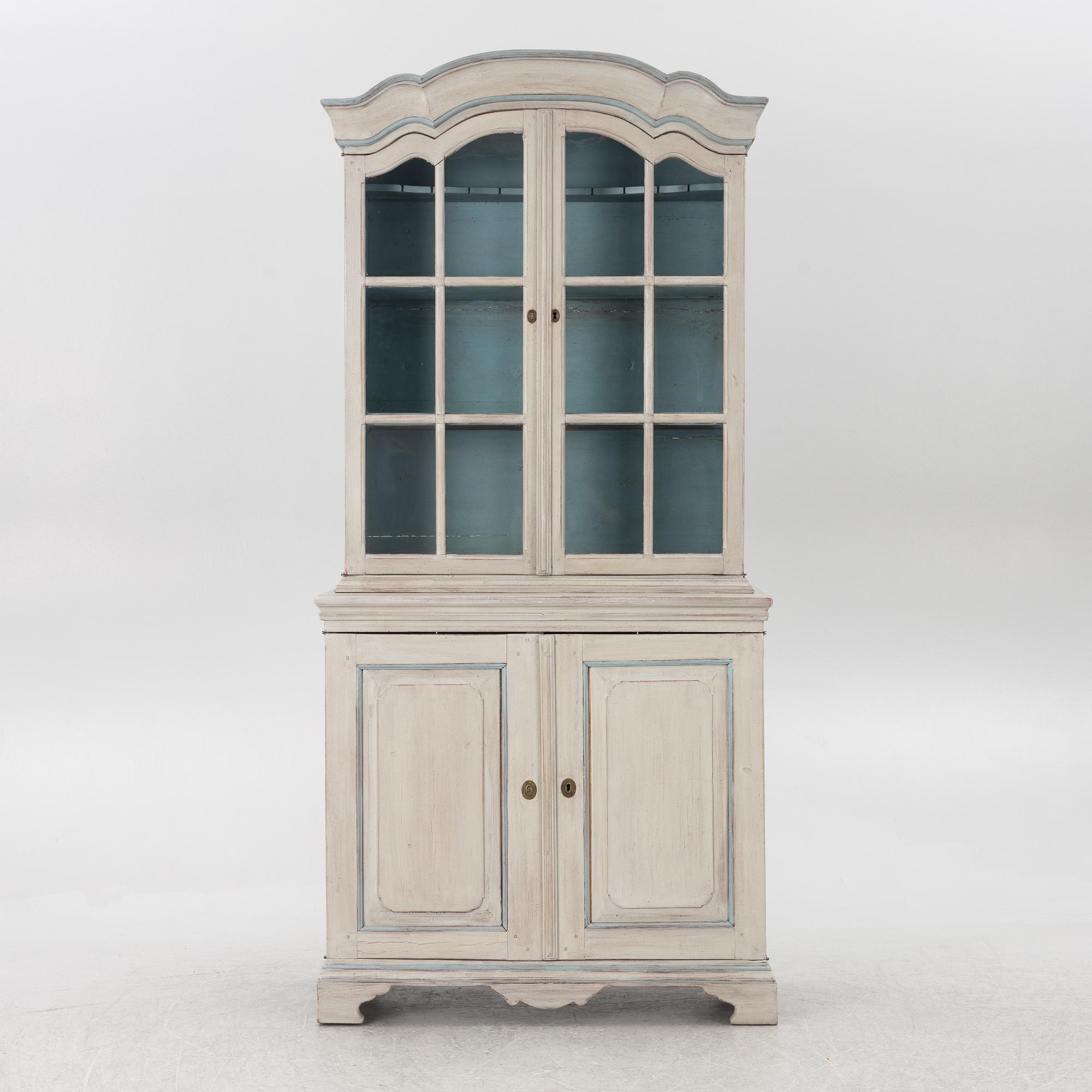 Vitrinskåp, 1700-tal.