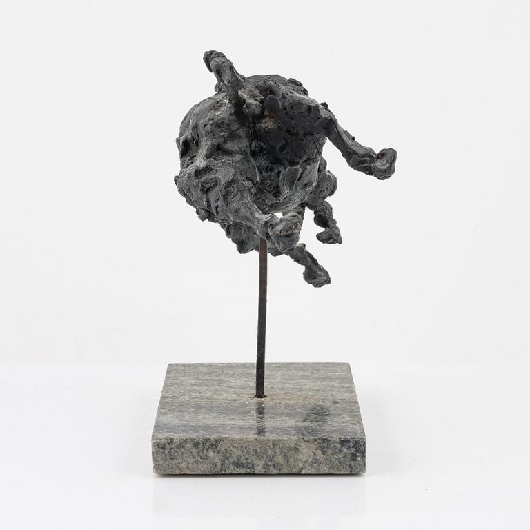 Marylyn Hamilton-Gierow. Sculpture, bronze, unsigned, total height 28 cm.