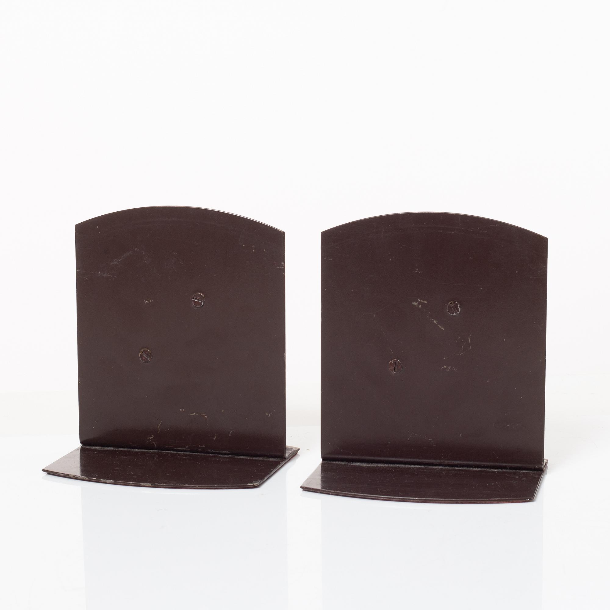 Bokstöd, ett par, 1900-tal.