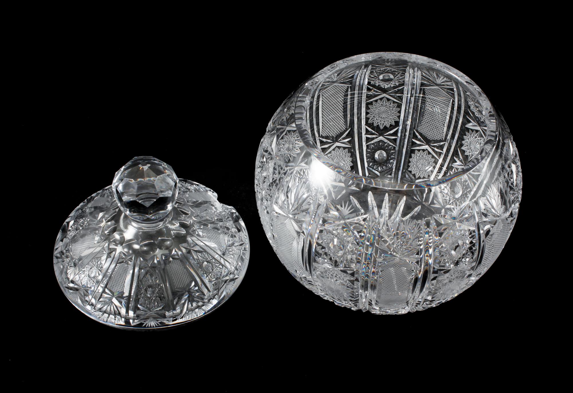 BÅLSKÅL, glas, 1900-tal.