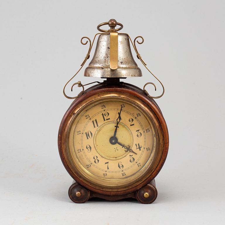 A late 19th century table clock.