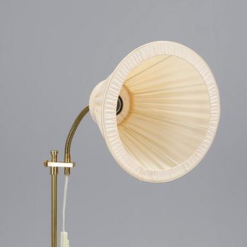 GOLVLAMPA, mässing. 1900-tal.