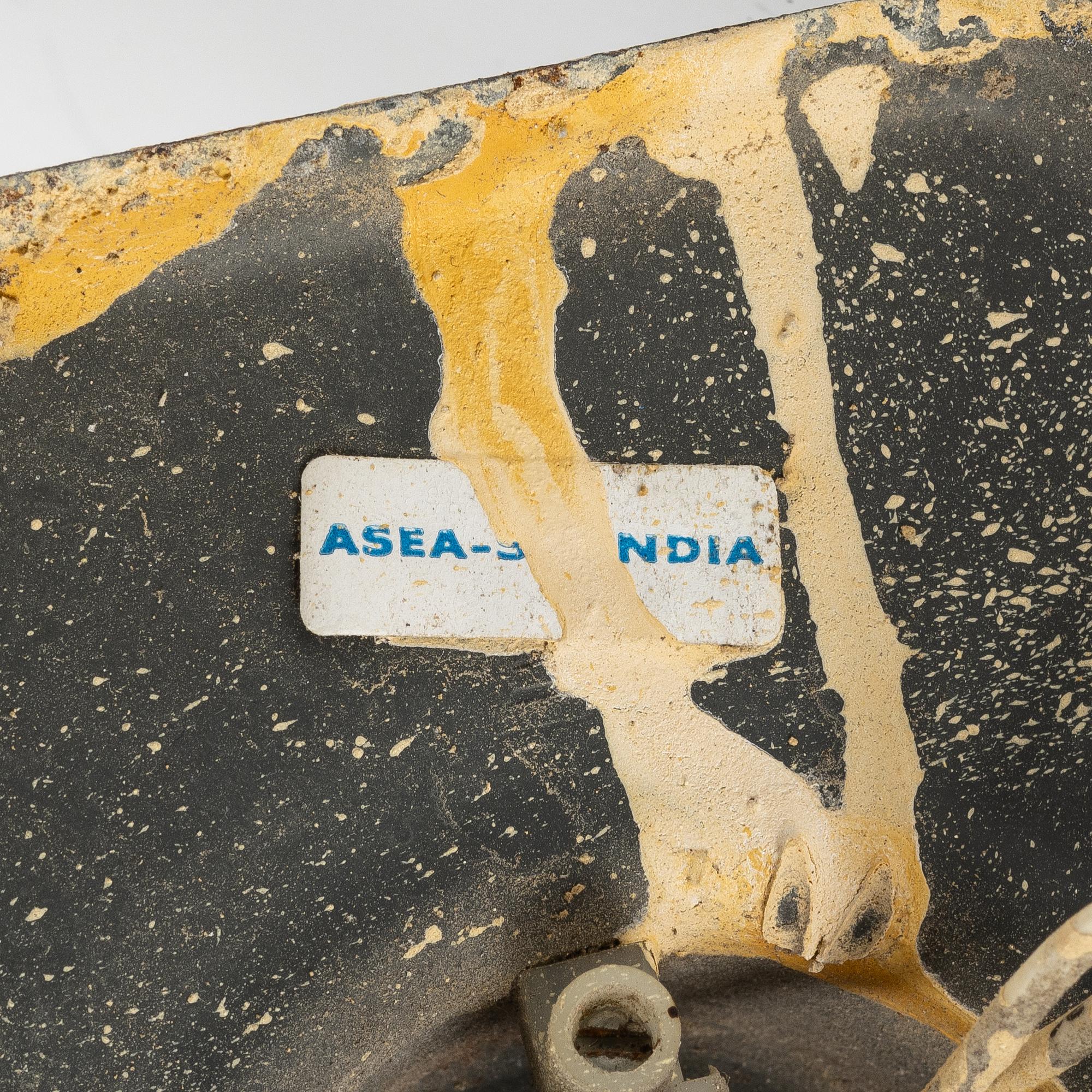 Vägglampor, ett par, Swedish Modern, ASEA, 1900-talets mitt.