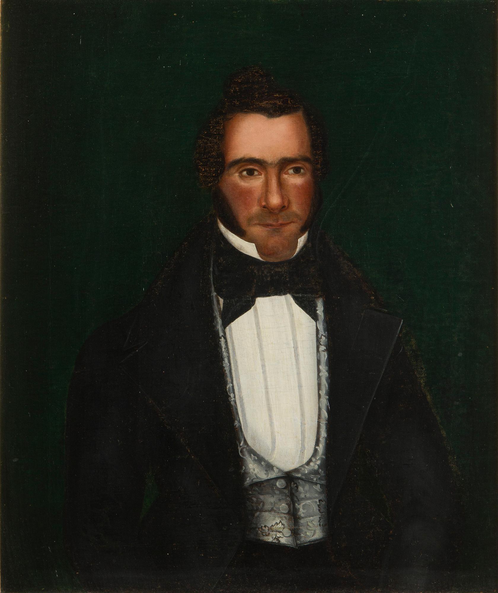 Tuntematon taiteilija, 1800-luvun alkupuolisko, Miehen muotokuva.
