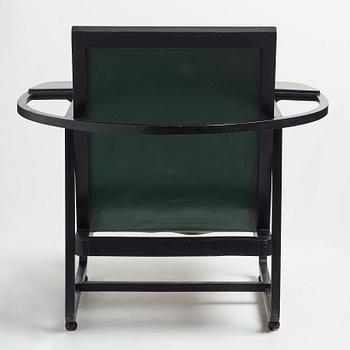 Carl Bergsten, an armchair, by Gemla Leksaksfabrik Diö, for the exhibition in Norrköping Sweden 1906.