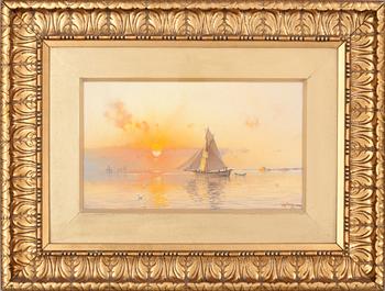 HERMAN AF SILLÉN, pastell, signerad och daterad -96.