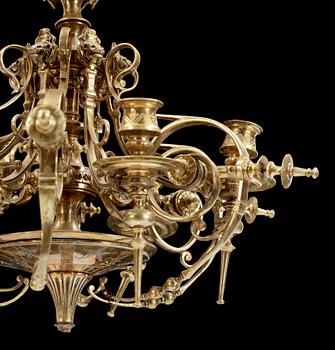 LJUSKRONA, mässing, sekelskiftet 1900.