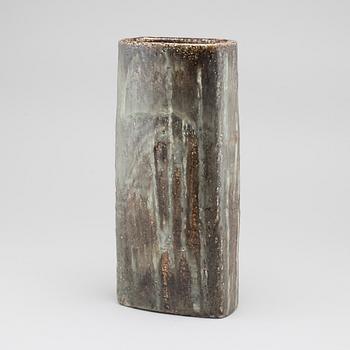 A unique stoneware vase, designed by Carl-Harry Stålhane for Rörstrand, signed and dated -63.