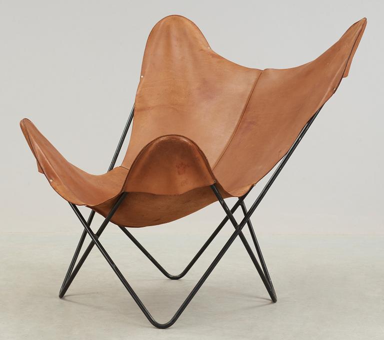 FLADDERMUSFÅTÖLJ, "Butterfly Chair". 1900-talets mitt.