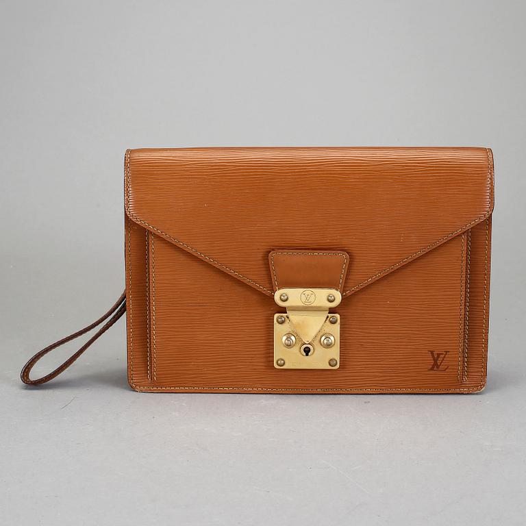 VÄSKA, "Sellier Dragonne Pochette", Louis Vuitton.