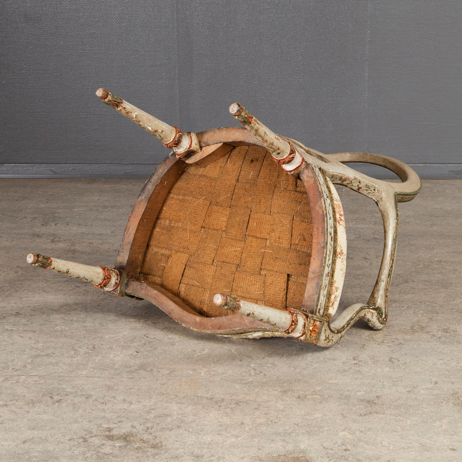 STOL, Italien 1700-tal, nyklasisitisk stil.