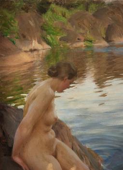 Anders Zorn, "Från Sandhamn".