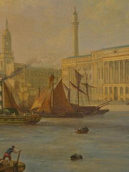 Thomas Sautelle Roberts, attributed to, "The new custom house.".