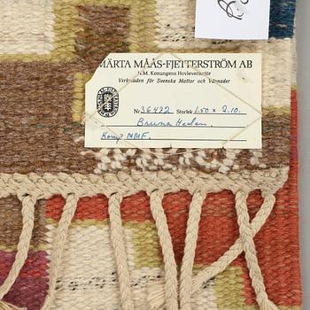 Märta Måås-Fjetterström, A CARPET, "Bruna heden", flat weave, ca 210 x 152,5 cm, signed AB MMF MN.