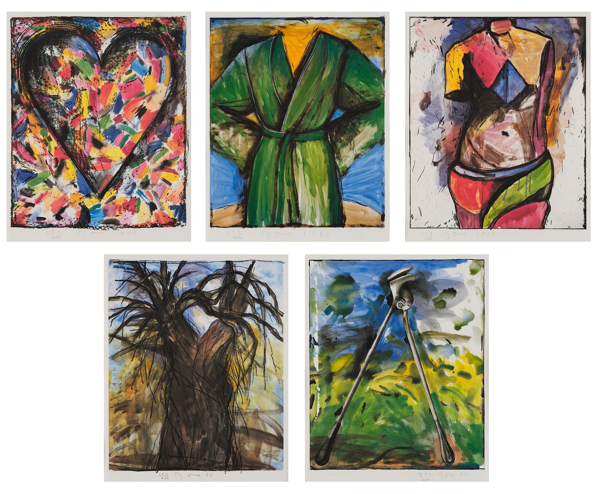 Jim Dine, "The Astra set".