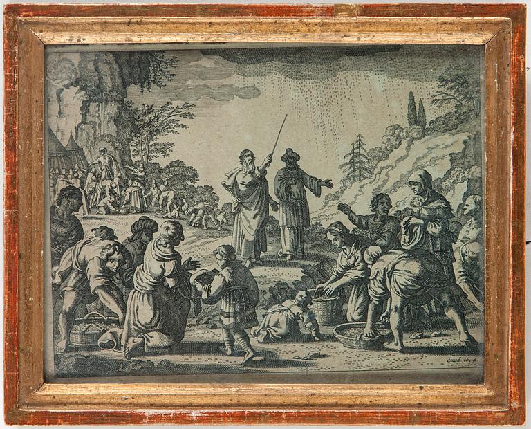 KOPPARSTICK, 5 st, 1700-tal.