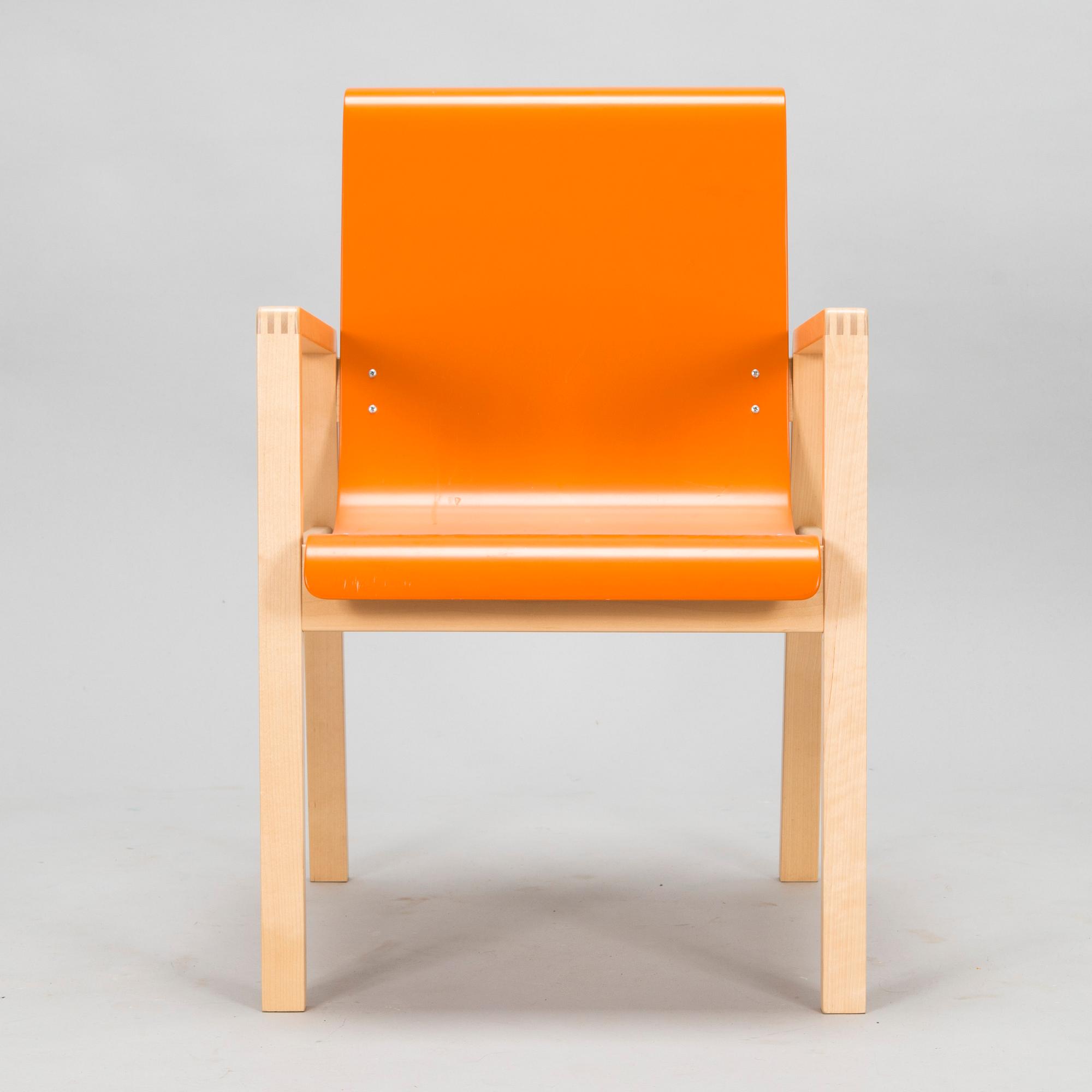 Alvar Aalto, karmstol modell 403, Artek.