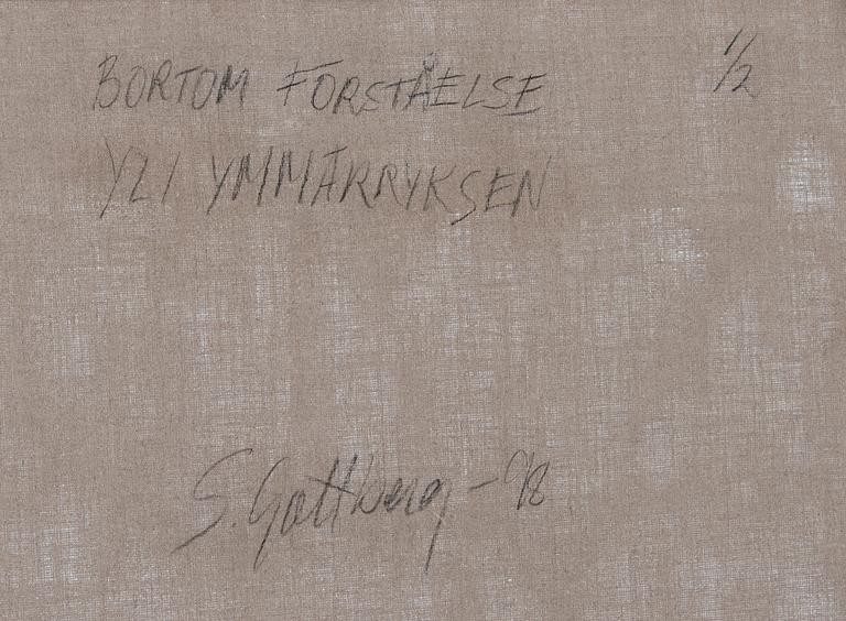 Susanne Gottberg, "Yli ymmärryksen".