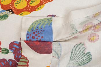 Josef Frank, a pair of 'Vegetable Tree' curtains, Svenskt Tenn.