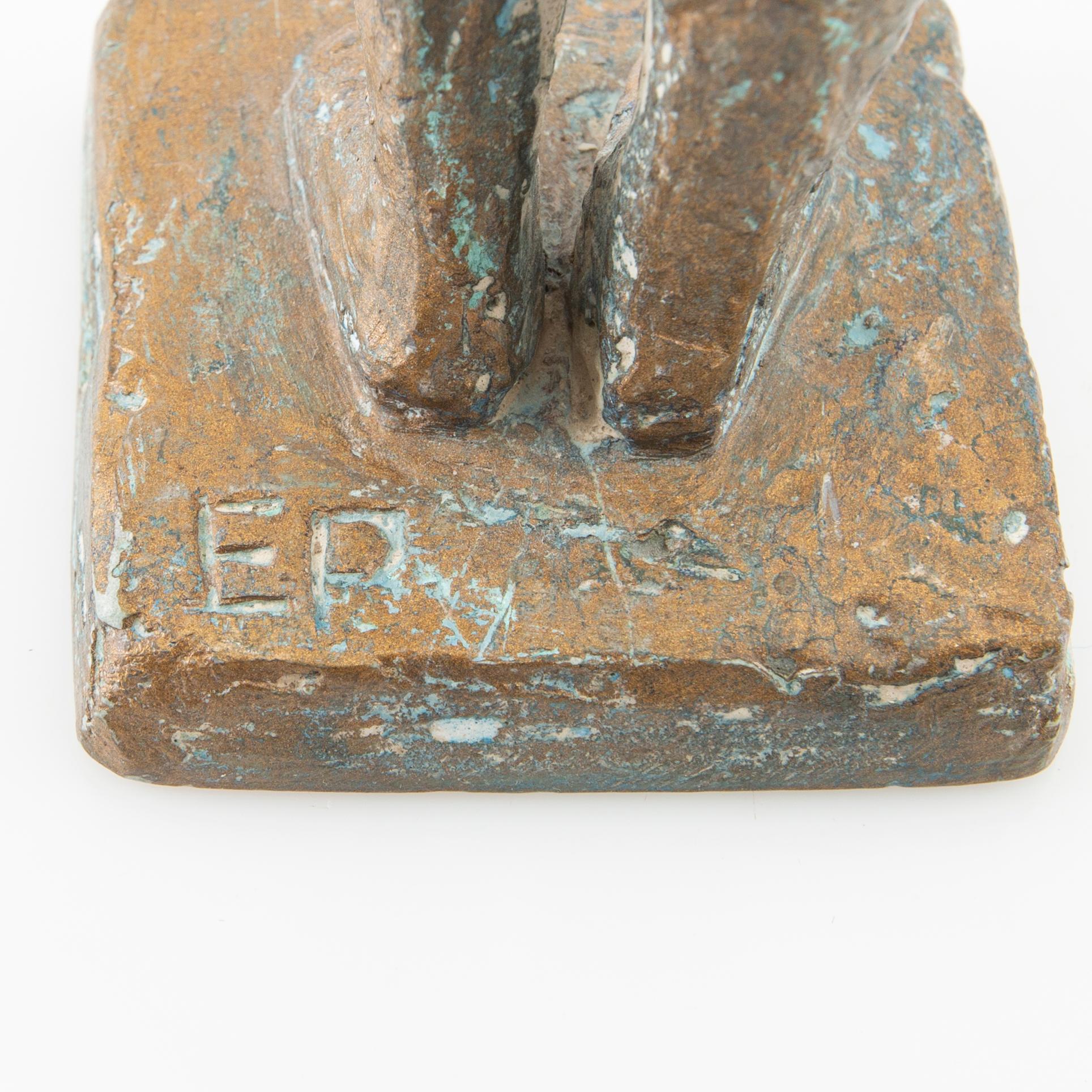Erik Persson, sculpture Standing miodell.