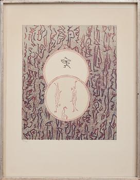 MAX ERNST, färglitografi, signerad och numrerad 268/500.