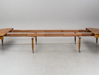 A Swedish mid 19th century dinner table.