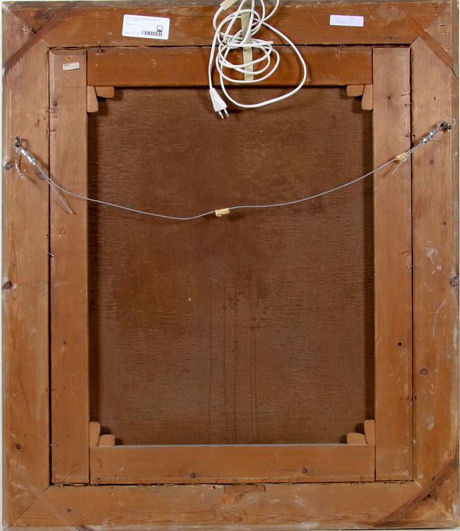 AMALIA LINDEGREN, efter, olja på duk. 1800-tal.