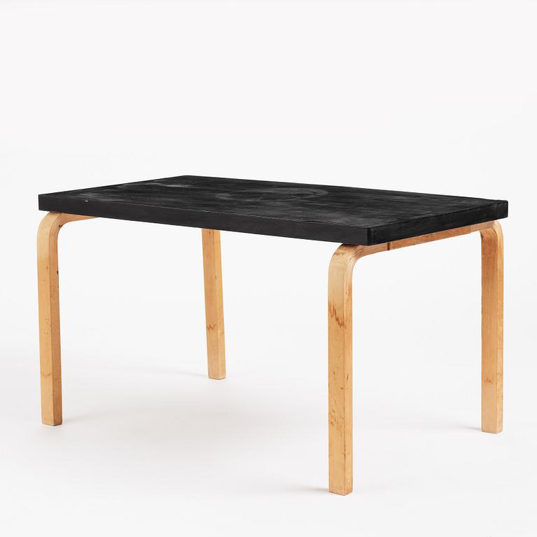 Alvar Aalto, a table model 86 for O.Y. Huonekalu- ja Rakennustyötehdas, Finland, probably 1930s.