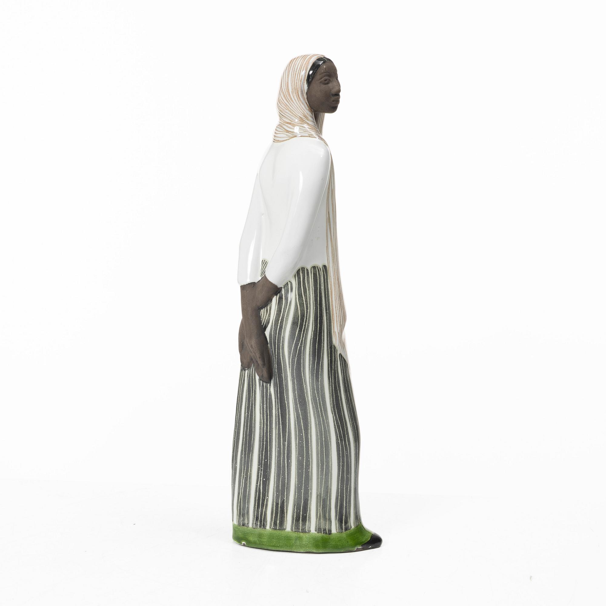 Mari Simmulson, an 'Indonesiska' figurine, Upsala Ekeby.