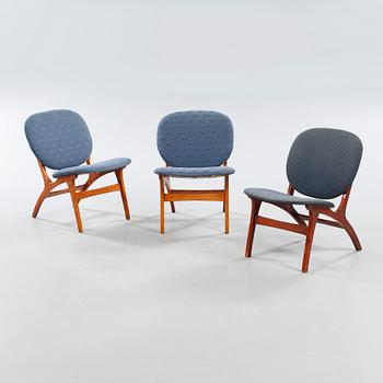 FÅTÖLJER/TV-FÅTÖLJER, 2 + 1, 1950-tal.