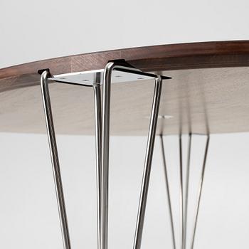 Bruno Mathsson & Piet Hein, dining table 'Superellipse', Bruno Mathsson International.