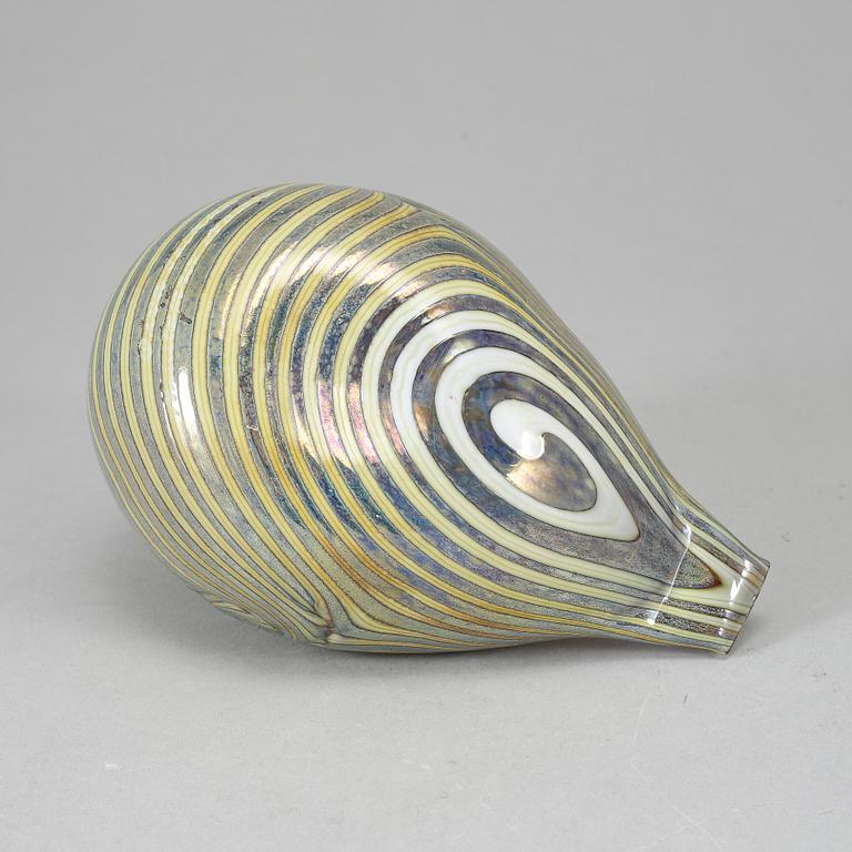 OIVA TOIKKA, lasilintu, Green Long Tailed Duck,  signeerattu O. Toikka Nuutajärvi Notsjö.