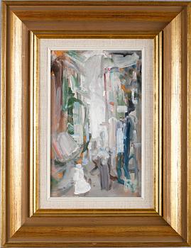 RAGNAR PERSON, olja på pannå, monogramsignerad.