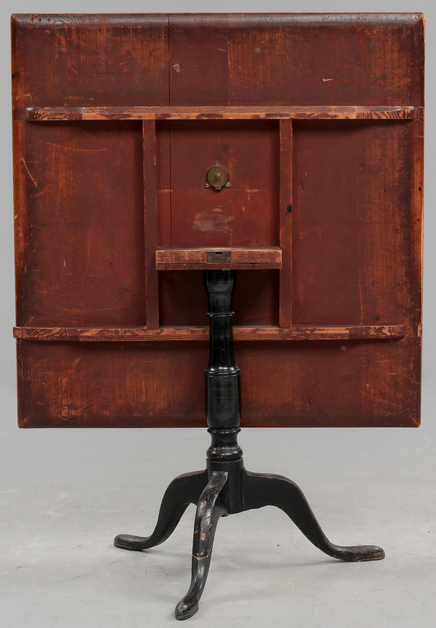 FÄLLBORD, sent 1700-tal/tidigt 1800-tal.