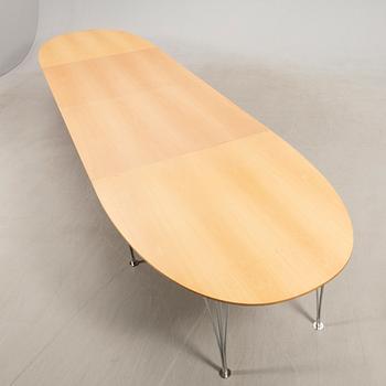 Piet Hein/Bruno Mathsson bord "Superelips" för Fritz Hansen sent 1900-tal.