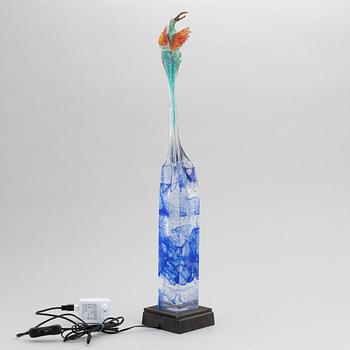 Kjell Engman, a unique glass sculpture, Kosta Boda, Sweden.