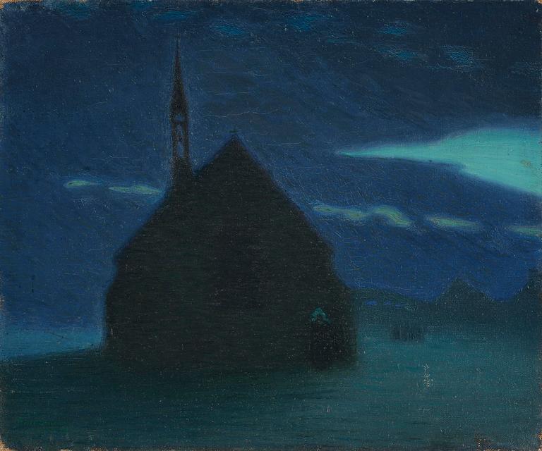 Pelle Swedlund, Twilight landscape.