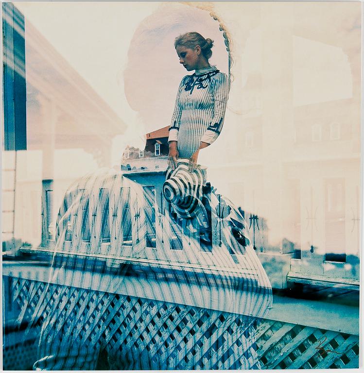 RICHARD RYAN, signerat fotografi, "Julia, Block Island 2", 2009, Notes nr 0057, ur serien "Notes by Ryan".