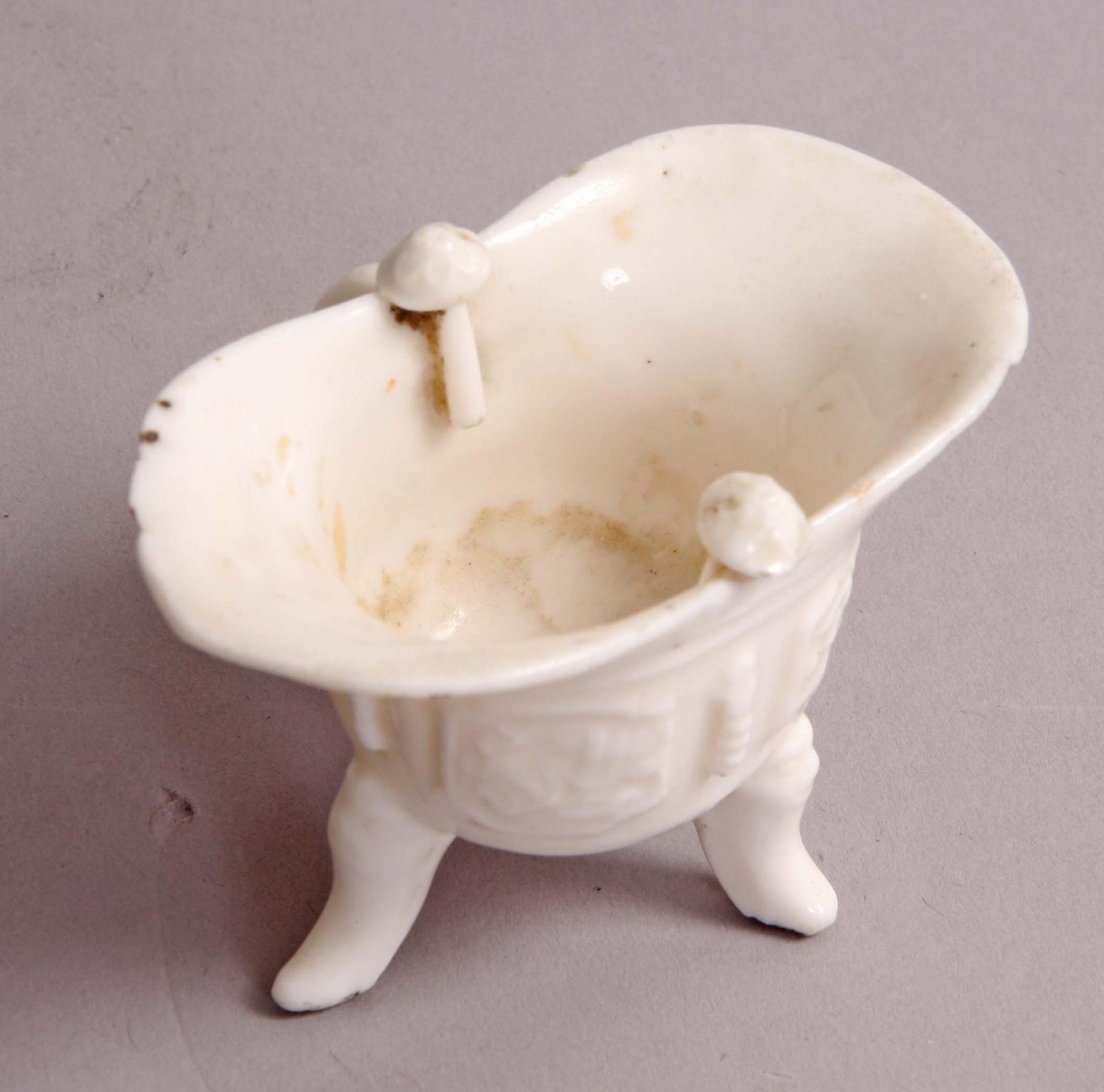 OFFERBÄGARE, blanc de Chin, Kina, 1700-tal.