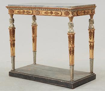 KONSOLBORD. Sengustavianskt stockholmsarbete, omkring år 1800.